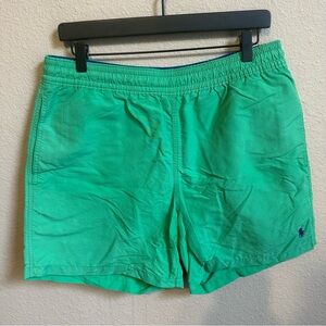 Polo Ralph Lauren Men’s Green Swim Trunks